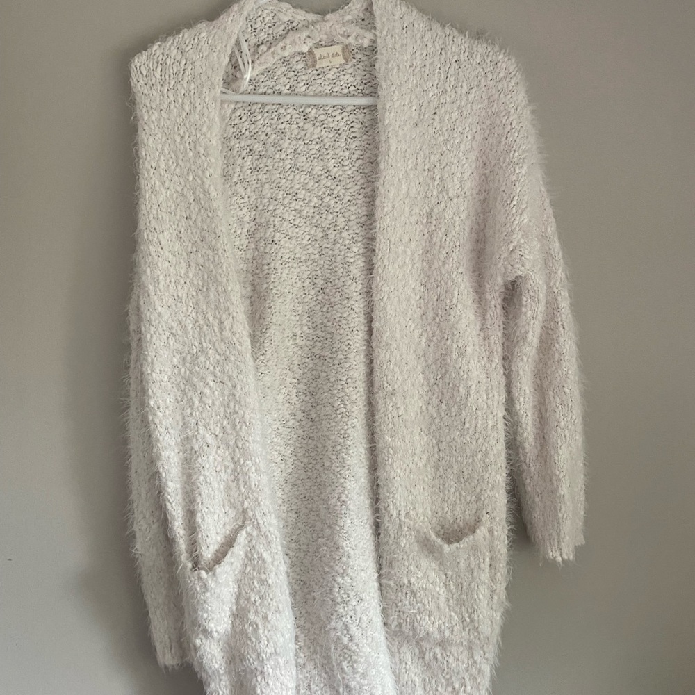 White Altered State Cardigan